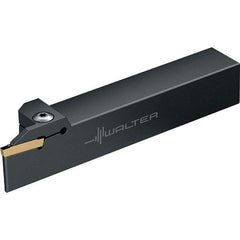 Walter - External Thread, 0.315" Max Depth of Cut, 131.5mm OAL, Right Hand Indexable Grooving Cutoff Toolholder - 16mm Shank Height x 16mm Shank Width, GX16-1E2/F2.. Insert Style, G1011 Toolholder Style - Apex Tool & Supply