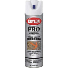 Krylon - 15 fl oz White Marking Chalk - Solvent Base Formula - Apex Tool & Supply