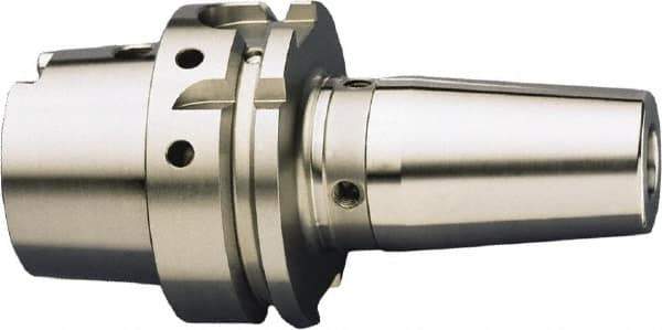 HAIMER - 1/4" Hole Diam, HSK40A Taper Shank Shrink Fit Tool Holder & Adapter - 3.15" Projection, 0.83" Nose Diam, 1.42" Clamping Depth, 25,000 RPM - Exact Industrial Supply