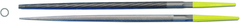 8" INOX Round File, Cut 0 - Apex Tool & Supply