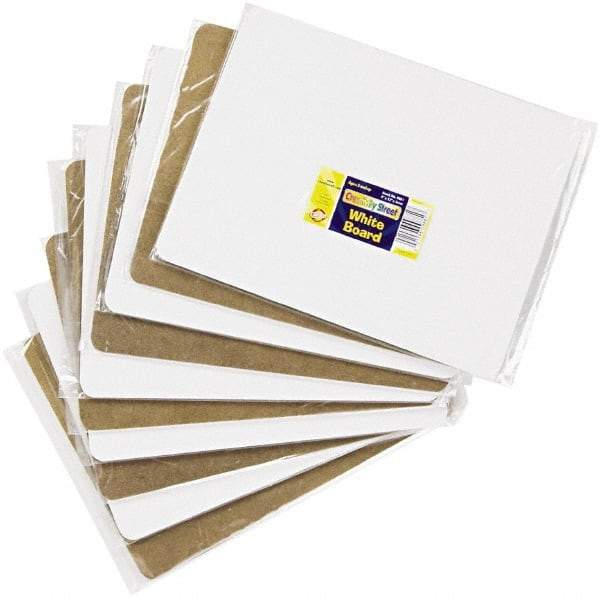 Chenille Kraft - 9" High x 12" Wide Dry Erase - Melamine - Apex Tool & Supply