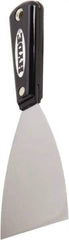 Hyde Tools - Flexible High Carbon Steel 1-Edge Scraper - 3-1/2" Blade Width, Nylon Handle - Apex Tool & Supply
