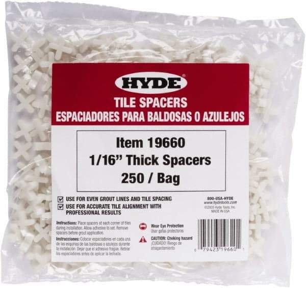 Hyde Tools - Tile Spacer - For Ceramic Tile - Apex Tool & Supply