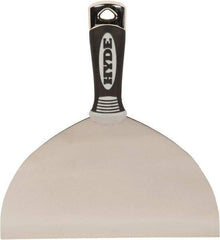 Hyde Tools - 8" Wide Flexible Blade Stainless Steel Joint Knife - Flexible, Plastic Handle - Apex Tool & Supply