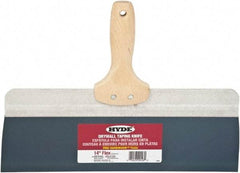 Hyde Tools - 14" Wide Flexible Blade Steel Joint Knife - Flexible, Hardwood Handle - Apex Tool & Supply