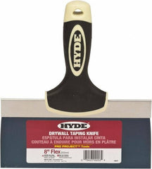 Hyde Tools - 8" Wide Flexible Blade Steel Joint Knife - Flexible - Apex Tool & Supply