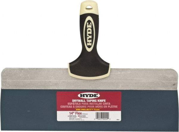 Hyde Tools - 14" Wide Flexible Blade Steel Joint Knife - Flexible - Apex Tool & Supply