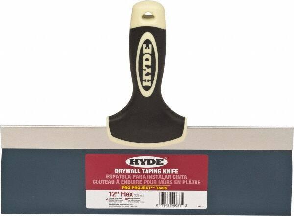 Hyde Tools - 12" Wide Flexible Blade Steel Joint Knife - Flexible - Apex Tool & Supply