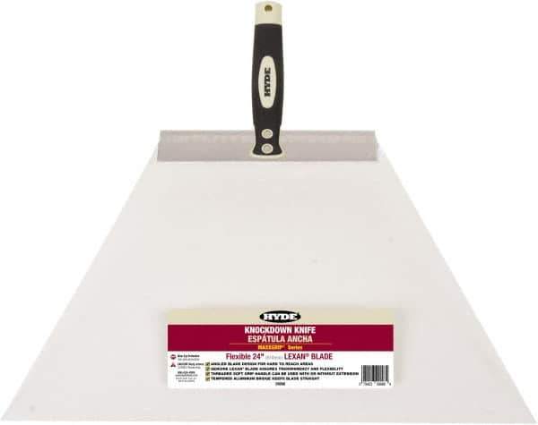 Hyde Tools - 24" Wide Flexible Blade Aluminum Joint Knife - Flexible - Apex Tool & Supply