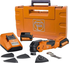 Fein - 12 Volt Cordless Multi-Tool Kit - 11,000 to 18,000 RPM - Apex Tool & Supply