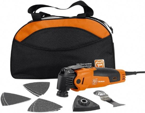 Fein - 120 Volt Electric Multi-Tool Kit - 10,000 to 19,500 RPM, 3 Amps - Apex Tool & Supply