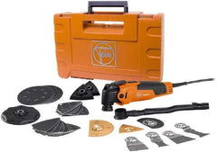 Fein - 120 Volt Electric Multi-Tool Kit - 10,000 to 19,500 RPM, 3 Amps - Apex Tool & Supply