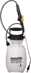 Smith Performance Sprayers - 1 Gal Chemical Safe Garden Hand Sprayer - Use with Cleaners/Degreasers, Polyethylene Tank, Funnel Mouth, Reinforced Hose - Apex Tool & Supply