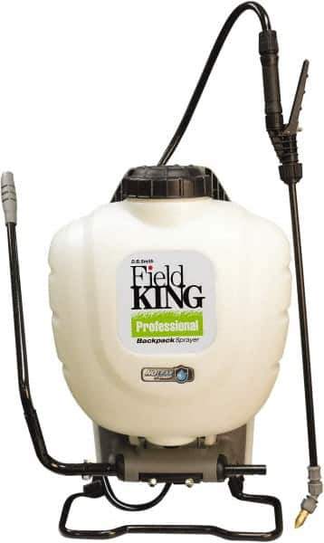 Smith Performance Sprayers - 4 Gal Chemical Safe Garden Backpack Sprayer - Polyethylene Tank, Wide Mouth, Reinforced Hose - Apex Tool & Supply