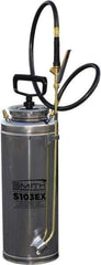 Smith Performance Sprayers - 3.5 Gal Chemical Safe Garden Hand Sprayer - Stainless Steel Tank, Wide Mouth, Reinforced Hose - Apex Tool & Supply