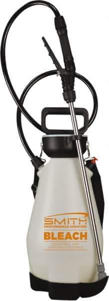 Smith Performance Sprayers - 2 Gal Chemical Safe Garden Hand Sprayer - Use with Cleaners, Polyethylene Tank, Funnel Mouth, Reinforced Hose - Apex Tool & Supply