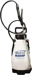 Smith Performance Sprayers - 2 Gal Chemical Safe Garden Hand Sprayer - Use with Cleaners/Degreasers, Polyethylene Tank, Funnel Mouth, Reinforced Hose - Apex Tool & Supply