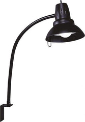 Electrix - 22 Inch, Gooseneck, L Bracket Wall, LED, Black, General Purpose Task Light - 11 Watt, 100 to 120 Volt, Nonmagnifying - Apex Tool & Supply