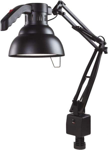 Electrix - 30 Inch, Articulated, Clamp Mounted, LED, Black, General Purpose Task Light - 11 Watt, 100 to 120 Volt, Nonmagnifying - Apex Tool & Supply