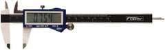 Fowler - 0 to 150mm Range, 0.01mm Resolution, IP54 Electronic Caliper - Stainless Steel with 1-1/2" Stainless Steel Jaws, 0.03mm Accuracy - Apex Tool & Supply