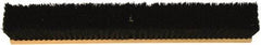 O-Cedar - 24" Combo Duty Horsehair Blend Push Broom - 3" Bristle Length, Wood Block, Threaded Handle Connection, Handle Sold Separately - Apex Tool & Supply