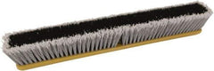 O-Cedar - 24" Combo Duty Polypropylene Push Broom - 3" Bristle Length, Foam Block, Threaded Handle Connection, Handle Sold Separately - Apex Tool & Supply