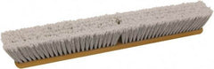 O-Cedar - 18" Fine Particle Synthetic Push Broom - 3" Bristle Length, Foam Block, Threaded Handle Connection, Handle Sold Separately - Apex Tool & Supply