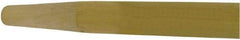 O-Cedar - 54 x 1" Wood Squeegee Handle - Tapered Connection, Tan - Apex Tool & Supply