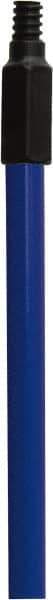 O-Cedar - 60 x 1" Fiberglass Squeegee Handle - Threaded Connection, Blue - Apex Tool & Supply