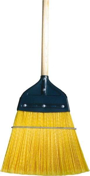 O-Cedar - 54" OAL Polypropylene Bristle Straight Cut Broom - 48" Long Wood Handle, 4-1/2" Bristle Length, 10-1/4" Wide, Water Resistance - Apex Tool & Supply