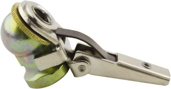 Milton - 150 Max psi Closed Check Zinc Air Chuck - Clip On Chuck, 1/4 FNPT - Apex Tool & Supply