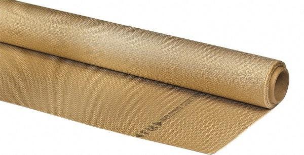 Auburn Mfr - 3' Wide x 0.04" Thick Silica Welding Cloth Roll - Tan - Apex Tool & Supply
