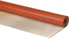 Auburn Mfr - 3' Wide x 0.047" Thick Silica Welding Cloth Roll - Red & Tan - Apex Tool & Supply