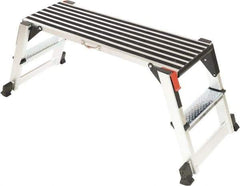 Whiteside - Wheel Step for Universal Use - 600 Lb Capacity, 19" Max Height, 12" Step Width x 12" Step Depth - Apex Tool & Supply