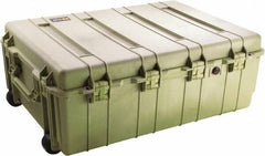 Pelican Products, Inc. - 27-1/8" Wide x 14-3/8" High, Shipping/Travel Case - Olive, Polypropylene - Apex Tool & Supply