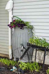 Enpac - Overpack & Salvage Drums Type: Rain Barrel w/Diverter Kit Total Capacity (Gal.): 55.00 - Apex Tool & Supply