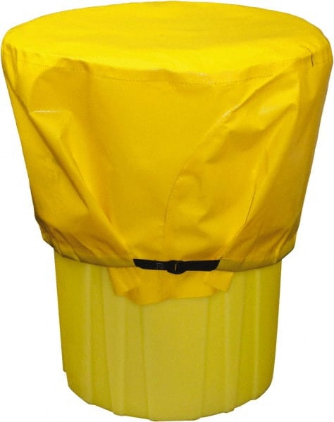 Enpac - 65 & 95 Gal, 1 mil, Polyethylene Drum Cover - Apex Tool & Supply