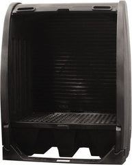 Enpac - Drum Storage Units & Lockers Type: Pallet with Rolltop Hardcover Number of Drums: 2 - Apex Tool & Supply