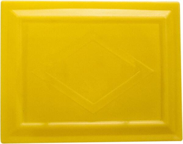 Enpac - 123 Gal, 250 mil, Polyethylene Tote Bin Lid - Apex Tool & Supply