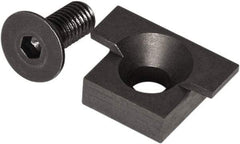 Raptor Workholding - 2 Piece Vise Jaw Plate - Steel, 1/2" Long - Apex Tool & Supply