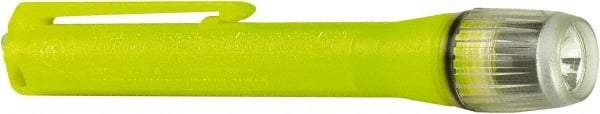 Underwater Kinetics - White Xenon Bulb, 12 Lumens, Mini Flashlight - Yellow Plastic Body, 2 AAA Alkaline Batteries Included - Apex Tool & Supply