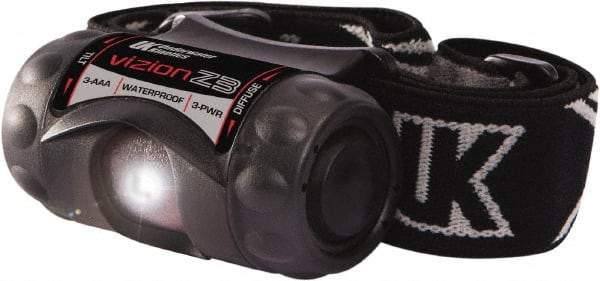 Underwater Kinetics - White LED Bulb, 210 Lumens, Hands-free Flashlight - Black Plastic Body, 3 AAA Alkaline Batteries Included - Apex Tool & Supply