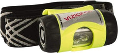 Underwater Kinetics - White LED Bulb, 65 Lumens, Hands-free Flashlight - Yellow Plastic Body, 3 AAA Alkaline Batteries Included - Apex Tool & Supply
