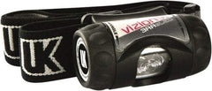 Underwater Kinetics - White LED Bulb, 65 Lumens, Hands-free Flashlight - Black Plastic Body, 3 AAA Alkaline Batteries Included - Apex Tool & Supply