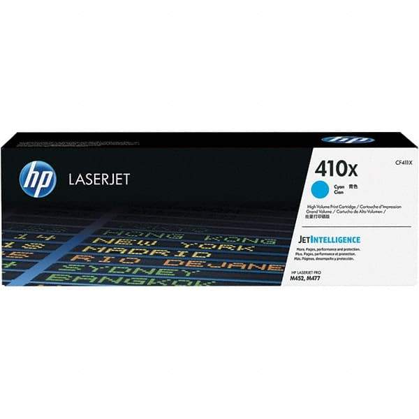 Hewlett-Packard - Cyan Toner Cartridge - Use with HP Color LaserJet Pro M452dn, M452dw, M452nw, MFP M377dw, M477fdn, M477fdw, M477fnw - Apex Tool & Supply