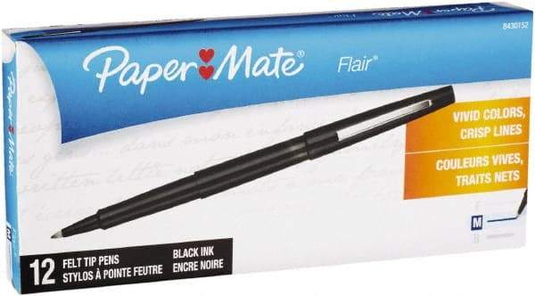 Paper Mate - Needle Porous Point Pen - Black - Apex Tool & Supply