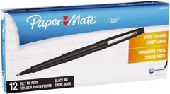 Paper Mate - Needle Porous Point Pen - Black - Apex Tool & Supply