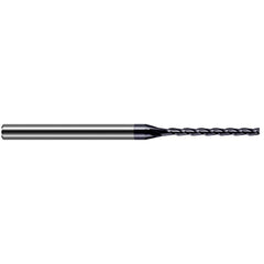 Harvey Tool - Square End Mills Mill Diameter (mm): 1.20 Mill Diameter (Inch): 3/64 - Apex Tool & Supply
