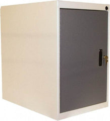 Proline - Modular Storage Cabinet - 16 Gauge Steel, 18" Wide x 26" Deep x 27-1/2" High, Blue/White - Apex Tool & Supply