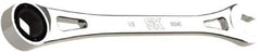 SK - 1/2" 6 Point Combination Wrench - 9.06" OAL, Steel, Full Polish Finish - Apex Tool & Supply